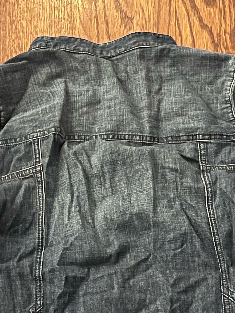 Madewell Dark Indigo Denim tunic dress with Brand Label. XS - Picture 10 of 11